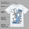 University Blue 5s DopeSkill T-Shirt Love Sick Graphic