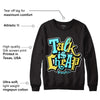 Aqua 5s DopeSkill Sweatshirt Talk Is Chip Graphic