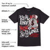 Playoffs 13s DopeSkill T-Shirt Real Ones Move In Silence Graphic