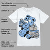 University Blue 5s DopeSkill T-Shirt Bear Steals Sneaker Graphic