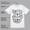 Cement Grey 11s DopeSkill T-Shirt New Double Bear Graphic