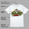 Olive 1s Low OG DopeSkill T-Shirt Rare Breed Type Graphic