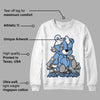 University Blue 5s DopeSkill Sweatshirt MOMM Bear Graphic