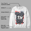 White Cement Reimagined 3s DopeSkill Sweatshirt New Paid In Full Graphic