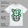 Lucky Green 3s DopeSkill T-Shirt New Double Bear Graphic