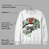 Seafoam 4s DopeSkill Sweatshirt Loser Lover Graphic