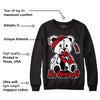 Playoffs 13s DopeSkill Sweatshirt Hurt Bear Graphic