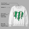 Lucky Green 2s DopeSkill Sweatshirt Slime Drip Heart Graphic