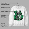 Lucky Green 3s DopeSkill Sweatshirt Talk Is Chip Graphic