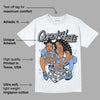 University Blue 5s DopeSkill T-Shirt Queen Of Hustle Graphic