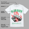 Lucky Green 3s DopeSkill T-Shirt Slow Burn Graphic