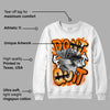 Dunk Low Magma Orange DopeSkill Sweatshirt Don't Quit Graphic