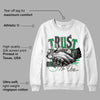 Lucky Green 2s DopeSkill Sweatshirt Trust No One Graphic