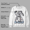 Cement Grey 11s DopeSkill Sweatshirt Hurt Bear Graphic