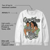 Seafoam 4s DopeSkill Sweatshirt Queen Of Hustle Graphic