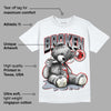 White Cement Reimagined 3s DopeSkill T-Shirt Sick Bear Graphic