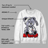 Black Flint 13s DopeSkill Sweatshirt Hurt Bear Graphic