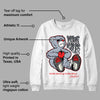 White Cement Reimagined 3s DopeSkill Sweatshirt Love Kills Graphic