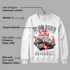 Cement Grey 11s DopeSkill Sweatshirt Slow Burn Graphic