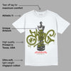 Olive 1s Low OG DopeSkill T-Shirt King Chess Graphic