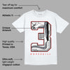 White Cement Reimagined 3s DopeSkill T-Shirt No.3 Graphic