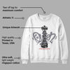 Fire Red 9s DopeSkill Sweatshirt Queen Chess Graphic