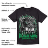 Lucky Green 1s Low DopeSkill T-Shirt Black King Graphic