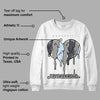 Cool Grey 6s DopeSkill Sweatshirt Juneteenth Heart Graphic