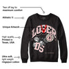 Washed Pink 1s Retro High OG DopeSkill Sweatshirt Loser Lover Graphic