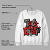 Fire Red 3s DopeSkill Sweatshirt Talk Is Chip Graphic