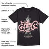 Washed Pink 1s Retro High OG DopeSkill T-Shirt King Chess Graphic