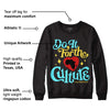 Aqua 5s DopeSkill Sweatshirt Do It For The Culture Graphic