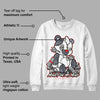 White Cement Reimagined 3s DopeSkill Sweatshirt MOMM Bear Graphic