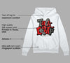 Fire Red 3s DopeSkill Hoodie Talk Is Chip Graphic