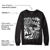 85 Black White 1s DopeSkill Sweatshirt Don't Quit Graphic