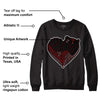 A Ma Maniére x 12s DopeSkill Sweatshirt Heart AJ 12 Graphic