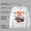 Dunk Low Magma Orange DopeSkill Sweatshirt Slow Burn Graphic