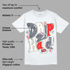 White Cement Reimagined 3s DopeSkill T-Shirt Drip Too Hard Graphic