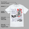 Black Flint 13s DopeSkill T-Shirt Real Ones Move In Silence Graphic