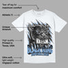 University Blue 5s DopeSkill T-Shirt Black King Graphic
