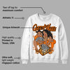 Dunk Low Magma Orange DopeSkill Sweatshirt Queen Of Hustle Graphic