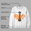 Dunk Low Magma Orange DopeSkill Sweatshirt Queen Chess Graphic