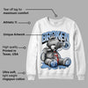 University Blue 5s DopeSkill Sweatshirt Sick Bear Graphic