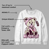 Dunk Low Night Maroon and Medium Soft Pink DopeSkill Sweatshirt Hurt Bear Graphic