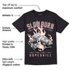 Washed Pink 1s Retro High OG DopeSkill T-Shirt Slow Burn Graphic