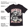 Washed Pink 1s Retro High OG DopeSkill T-Shirt Sick Bear Graphic