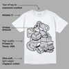 Cement Grey 11s DopeSkill T-Shirt Bear Steals Sneaker Graphic