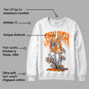 Dunk Low Magma Orange DopeSkill Sweatshirt Stay High Graphic