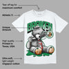 Pine Green 4s DopeSkill T-Shirt Sick Bear Graphic