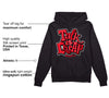 Red Thunder 4s DopeSkill Hoodie Sweatshirt Talk Is Chip Graphic